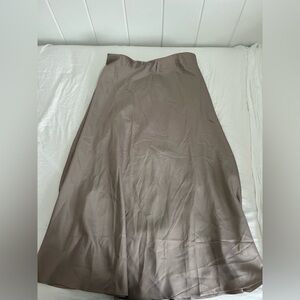 Banana Republic Taupe Maxi Skirt